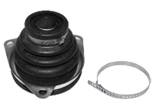 Axle Bellows, Inner, Left, Metal, Ball, 25.8