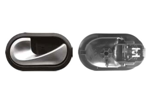 Door Opening Handle, Inner, Left, Chrome, Matte 