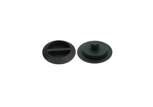 Gas Filler Cap, Thick Thread, Black