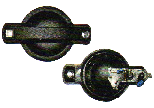 External  Door Handle, Middle, Left
