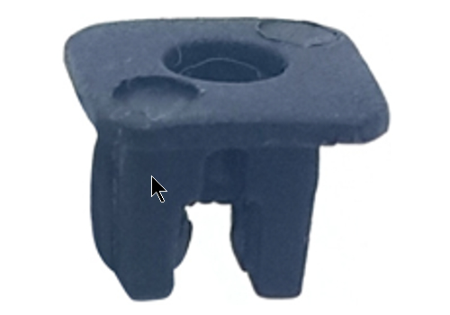 Clip Licence Plate Screw Black