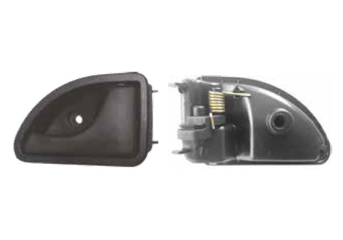 Door Opening Handle, Inner, Right, Black