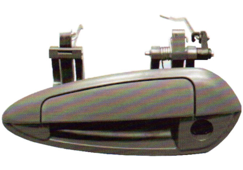 External  Door Handle, Front, Right, Lined