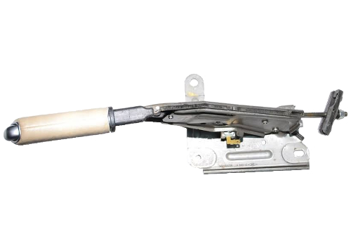 Hand Brake Lever, Beige Leather