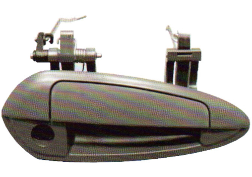 External  Door Handle, Front, Left, Lined