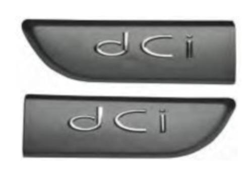 Front Door Moulding Emblem, Black