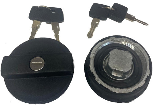 Gas Tank Cap, w/ Lock, Metal, Mako Type