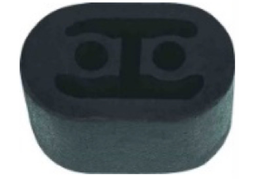 Exhaust Rubber, Front, Small