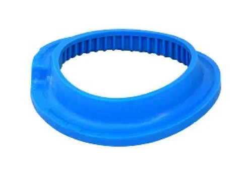 Helezon Plastic, Front, Toothed, Blue-Grey