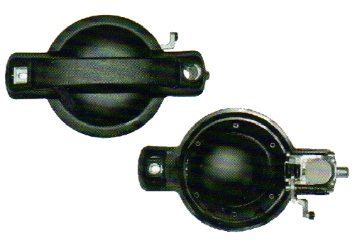 External  Door Handle, Front, Left