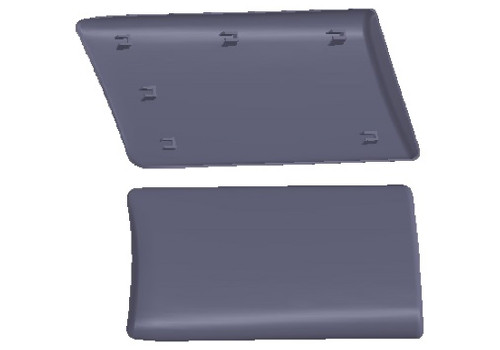 Rear Mudquard Trim, Long Chasis,R