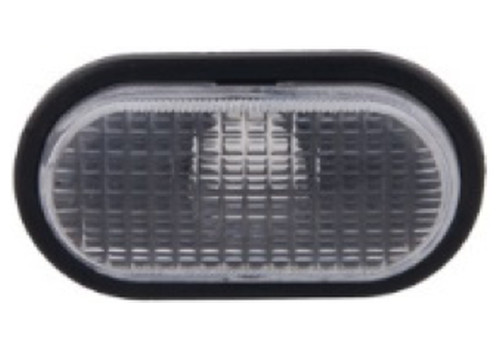 Fender Side Signal Lamp, w/ Gasket, White