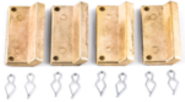 Brake Slide and Clips Set