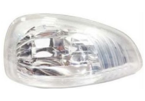 Signal, Exterior Mirror, Left, White, w/base