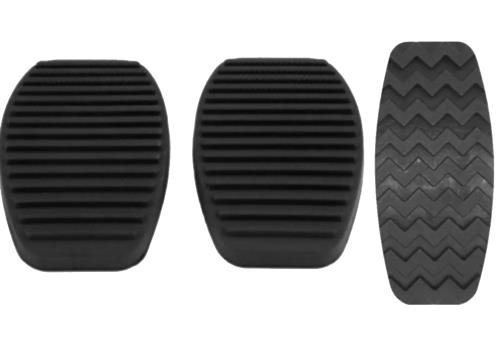 Pedal Rubber, Accelarator, Brake, Clutch, Set
