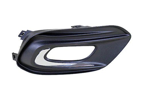 Fog Lamp Cavity, With Hole, Front, Right, Chrome