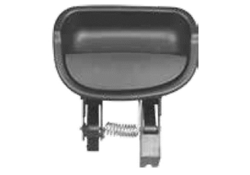 Door Opening Handle, Inner, Right, Black