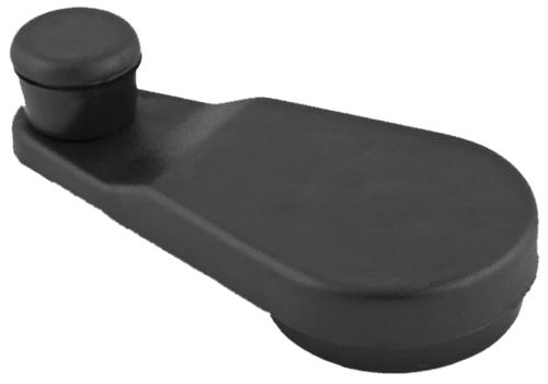 Window Handle, Plastic, Black