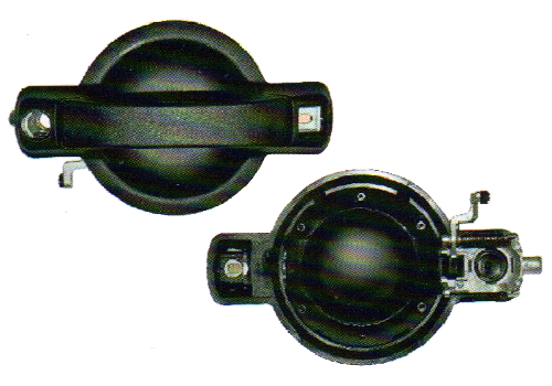 External  Door Handle, Front, Right