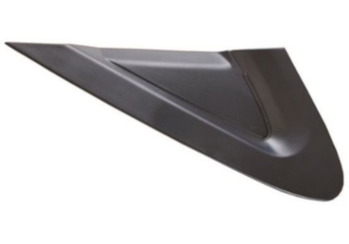 Rear Quarter Window Glass Cover, Left