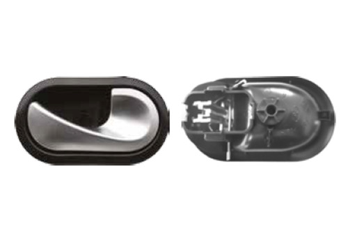 Door Opening Handle, Inner, Right, Chrome, Matte