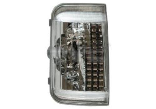 External Mirror Signal Lamp, Left, White Lamp Base