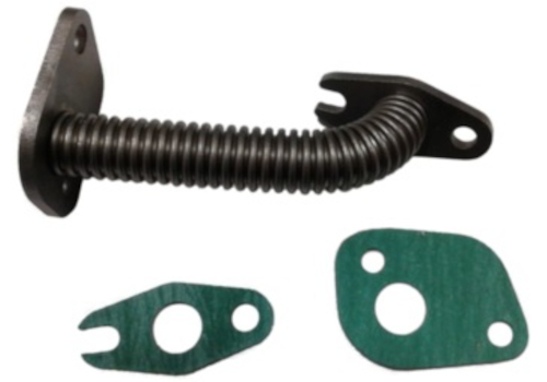 Turbo Oil Return Pipe, Curved