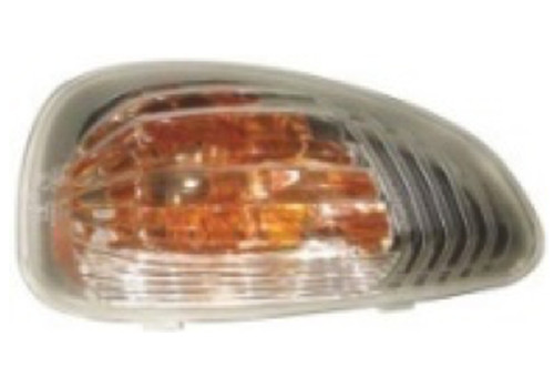 Signal, Exterior Mirror, Left, Yellow, w/base